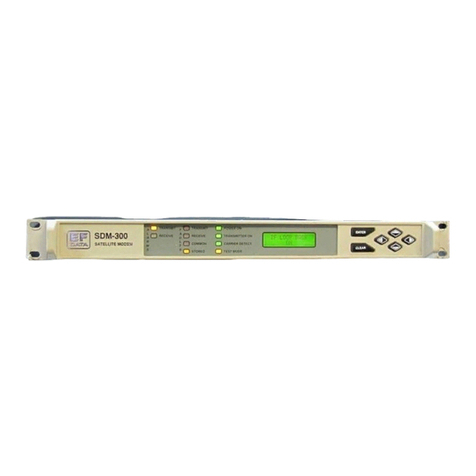 Comtech EF Data SDM-300L3 User manual