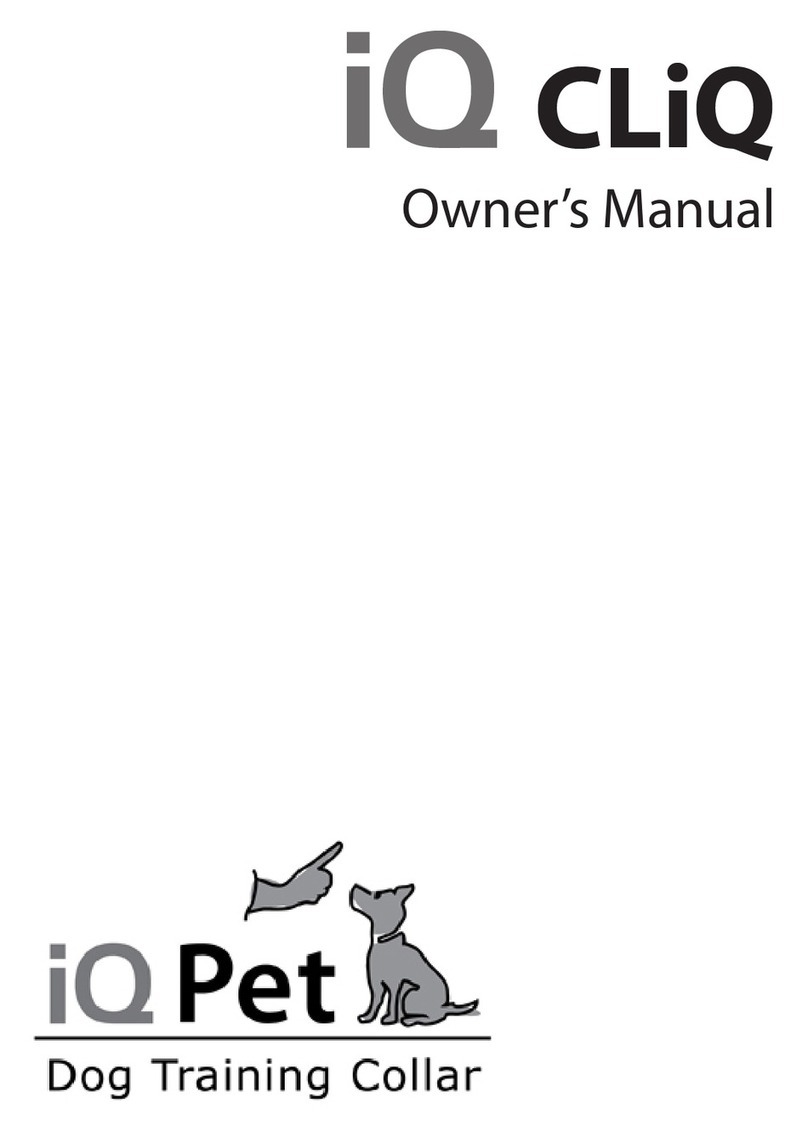 iQ Pet iQ Cliq owner's manual