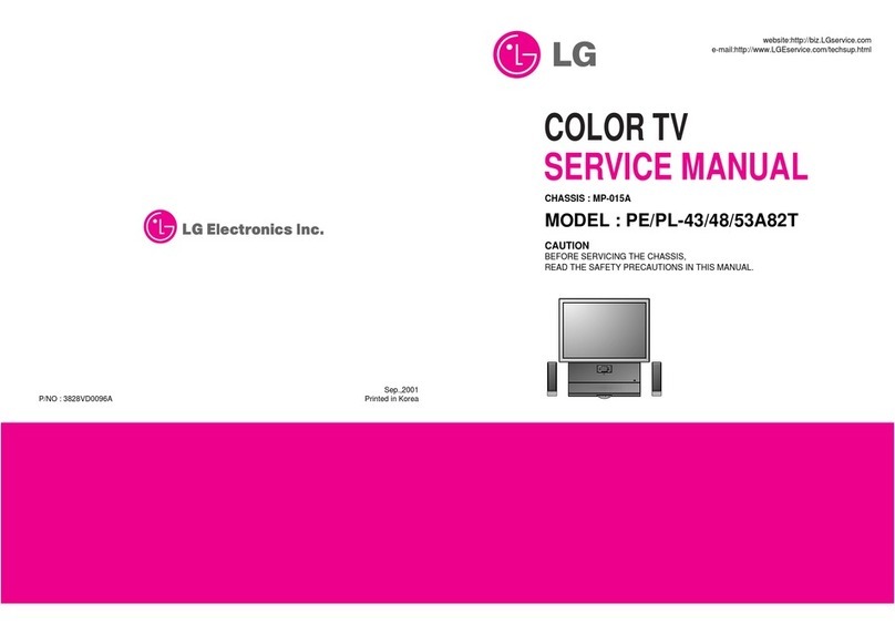 LG PE/PL-43 User manual