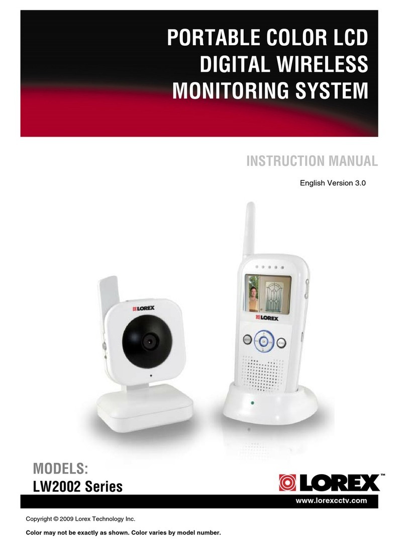Lorex LW2002 Series User manual