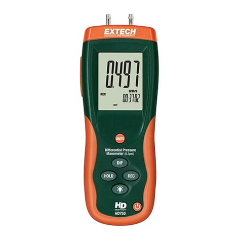Extech Instruments HD755 User manual