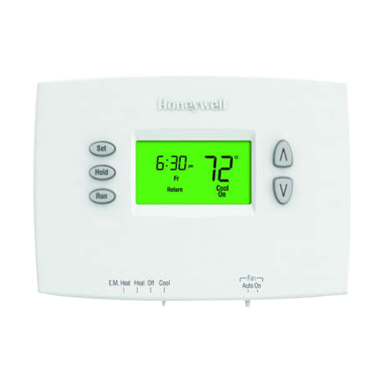 Honeywell PRO 2000 Series User manual