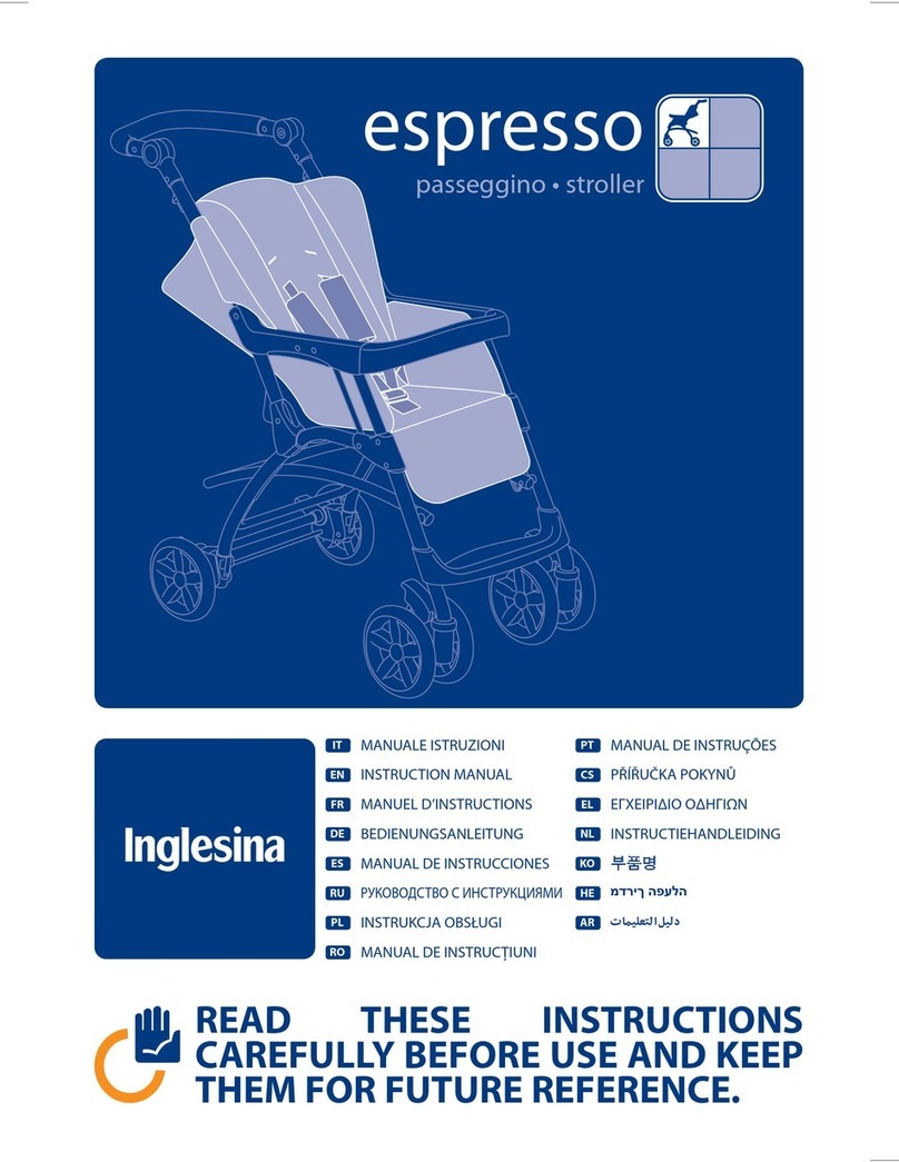 Inglesina Espresso instruction manual