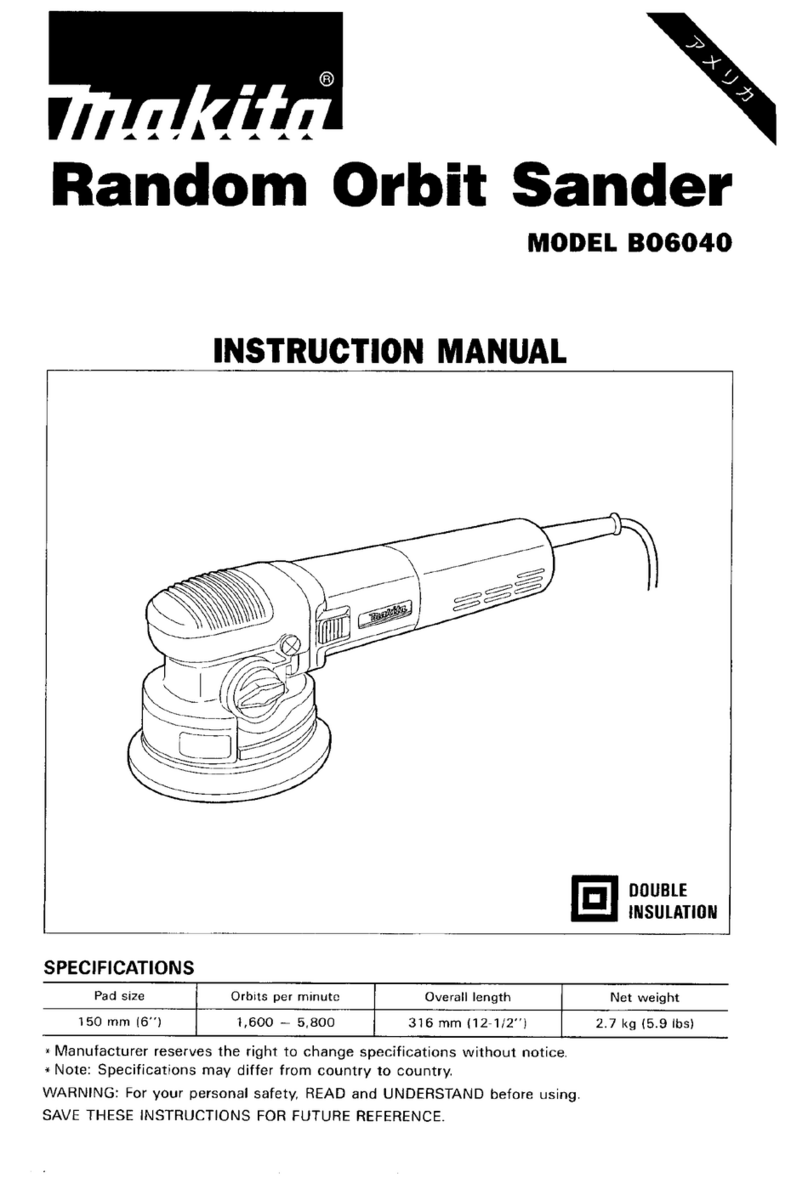 Makita BO6040 instruction manual