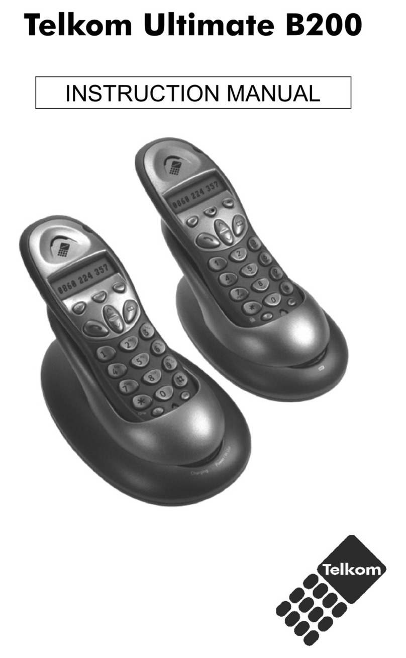 Telkom Ultimate B200 instruction manual