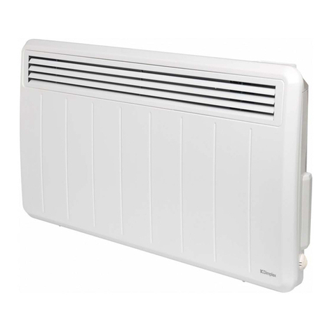 Dimplex EPX 500 User manual