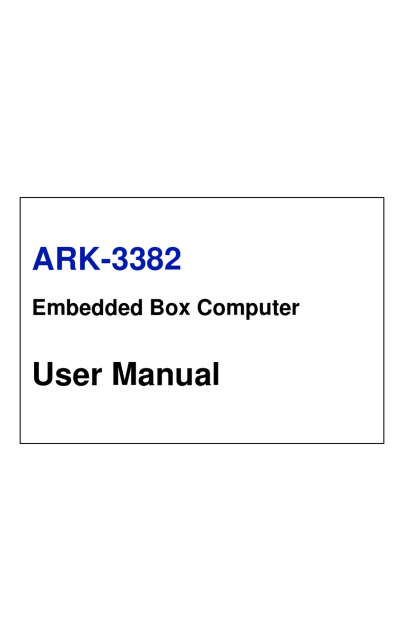 Advantech ARK-3382 User manual