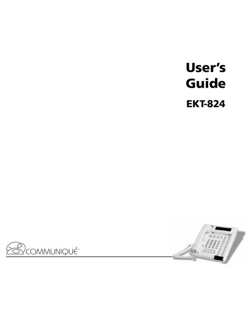 Communiqué EKT-824 user guide