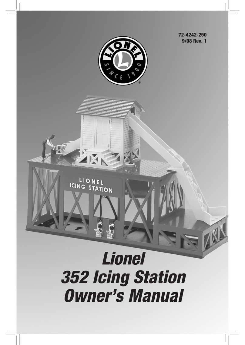 Lionel 352 Icing Station owner's manual