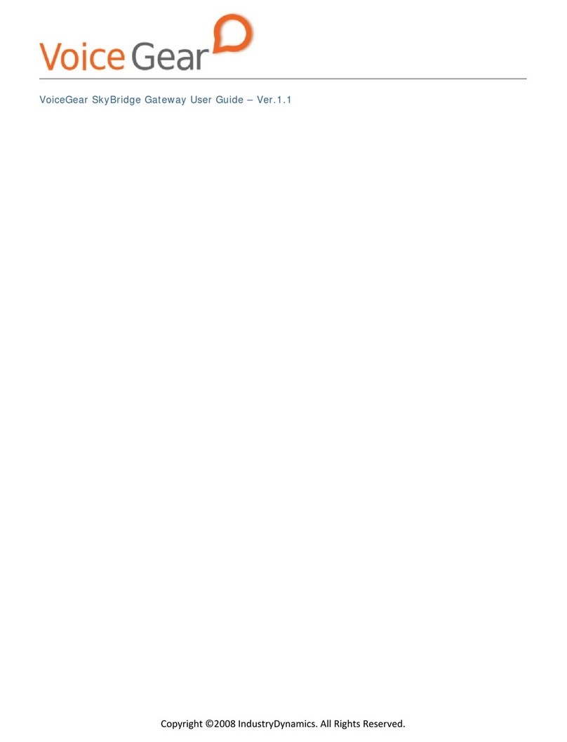 VoiceGear SkyBridge user guide
