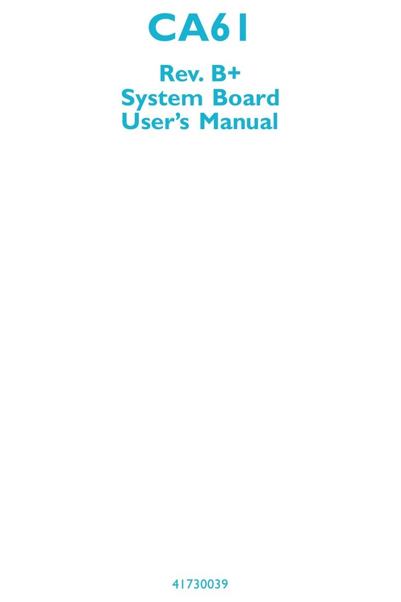 DFI-ITOX CA61 User manual