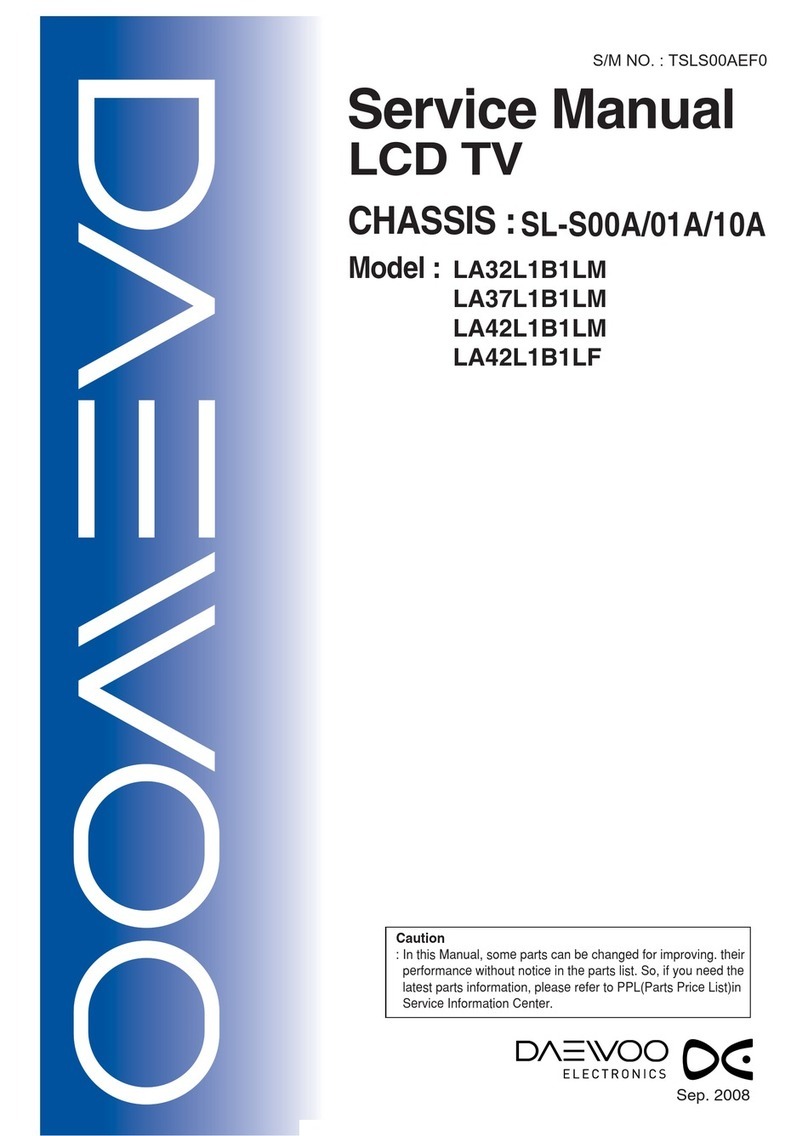 Daewoo LA37L1B1LM User manual Daewoo LA37L1B1LM User manual