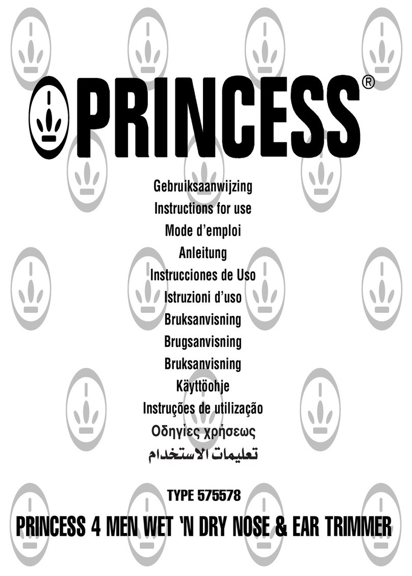 Princess 575578 Instructions for use