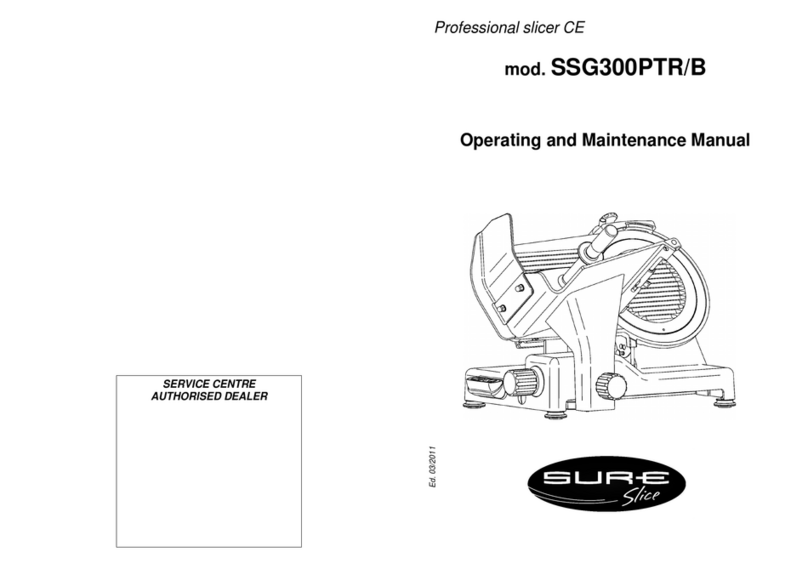 Sur-e slice SSG300PTR/B Operating instructions