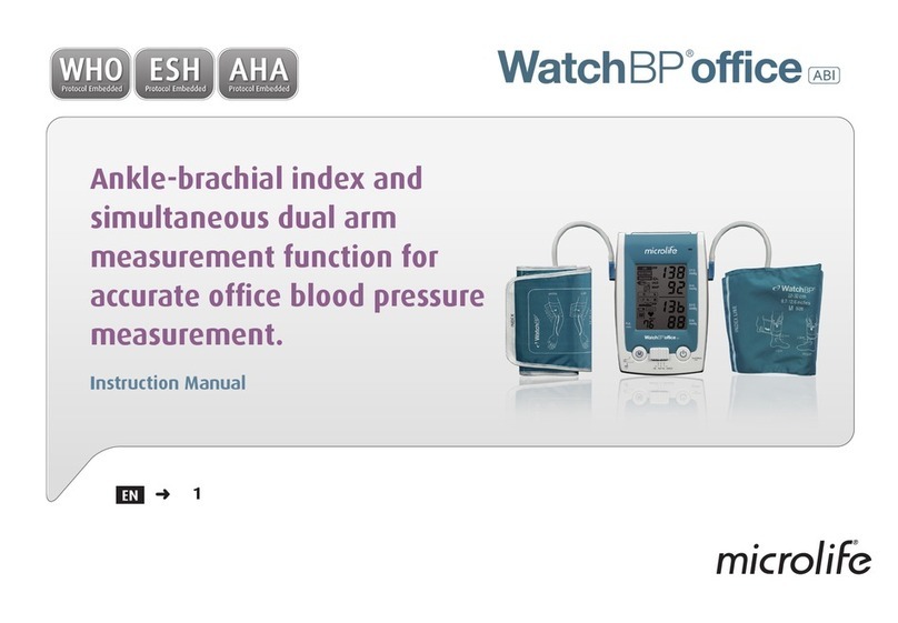 Microlife WatchBP office User manual