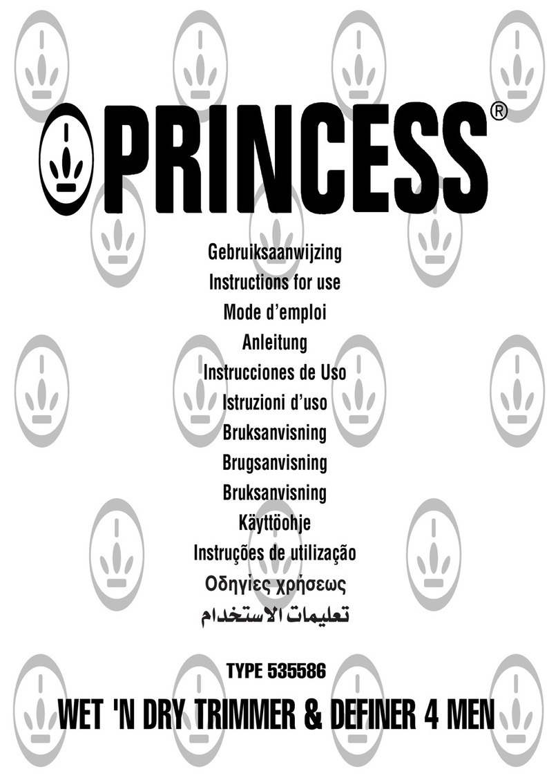 Princess 535586 Instructions for use