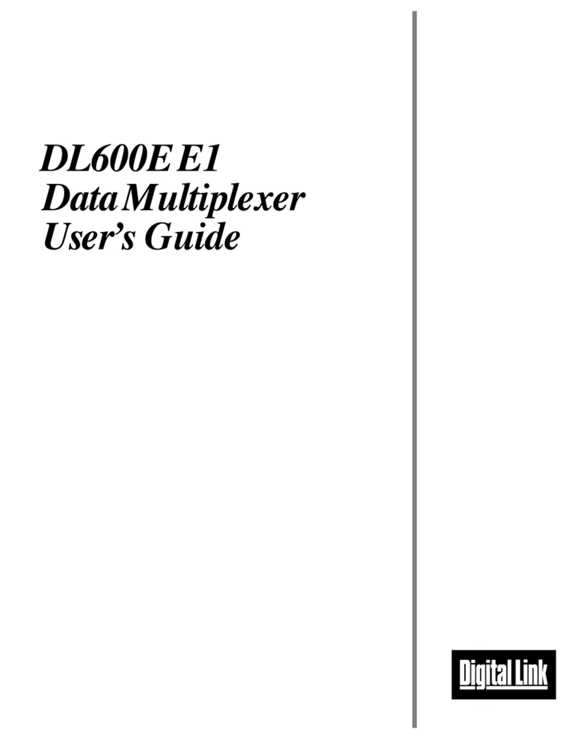 Digital Link DL600E E1 user guide