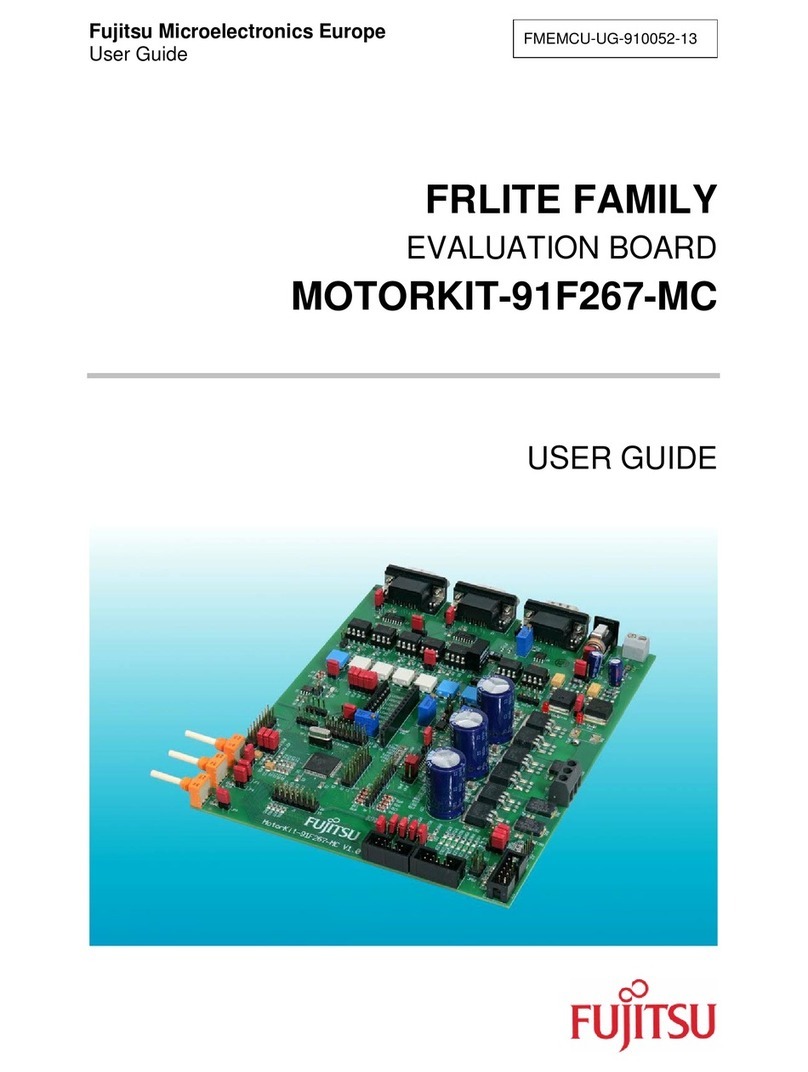 Fujitsu MOTORKIT-91F267-MC User manual