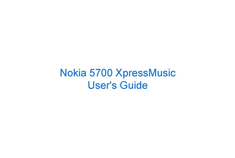 Nokia 5700 - XpressMusic Smartphone 128 MB User manual