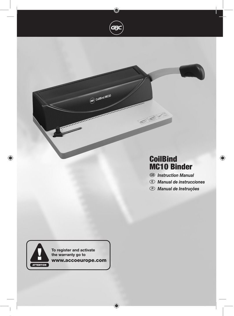 GBC CoilBind MC10 User manual