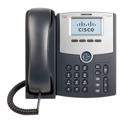 Cisco SPA 509G Instruction Manual