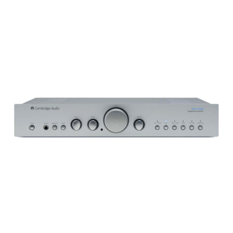 Cambridge Audio Azur 340A User manual