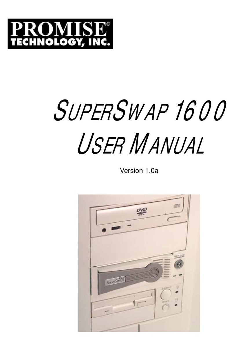 Promise SUPERSWAP 1600 User manual