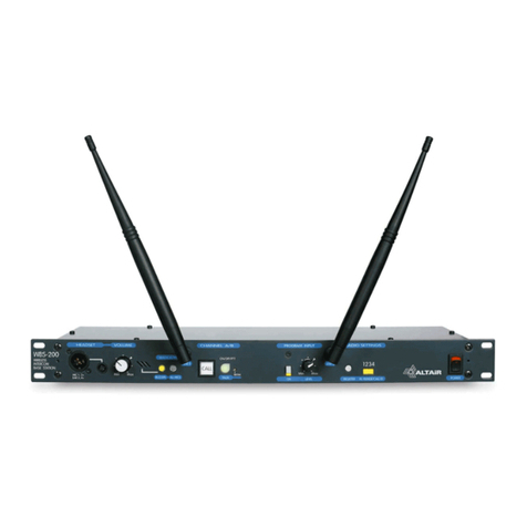Altair WBS-200 User manual