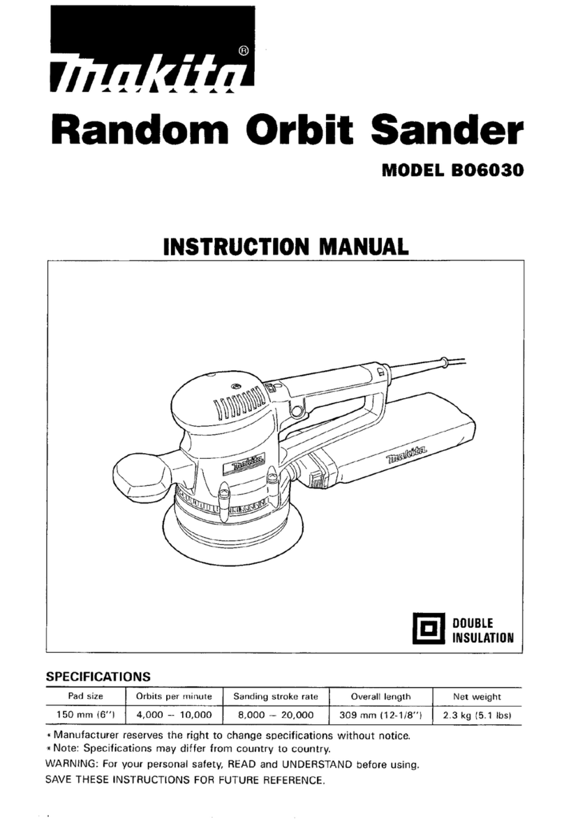 Makita BO6030 instruction manual