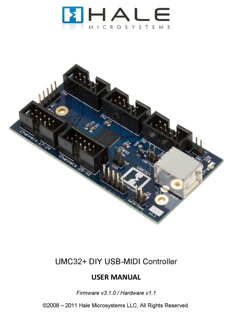 HALE UMC32+ User manual