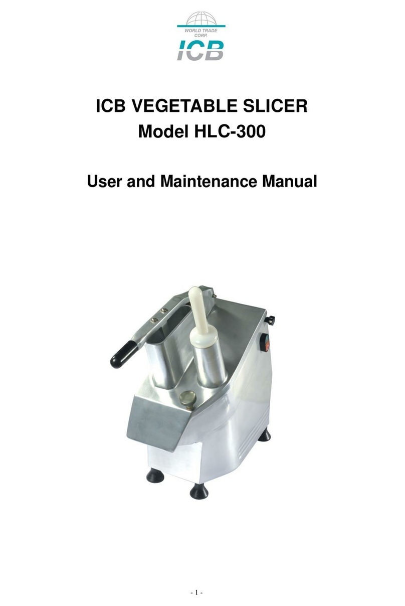 ICB HLC-300 User and maintenance manual