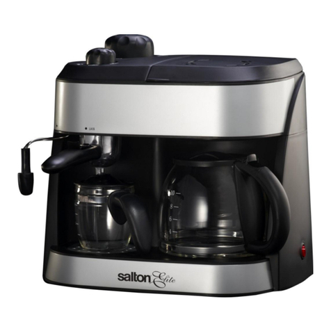 Salton Elite SECM21 Installation guide