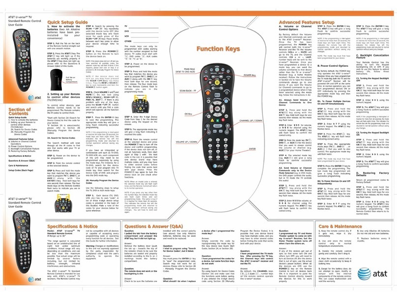 AT&T U-verse TV user guide