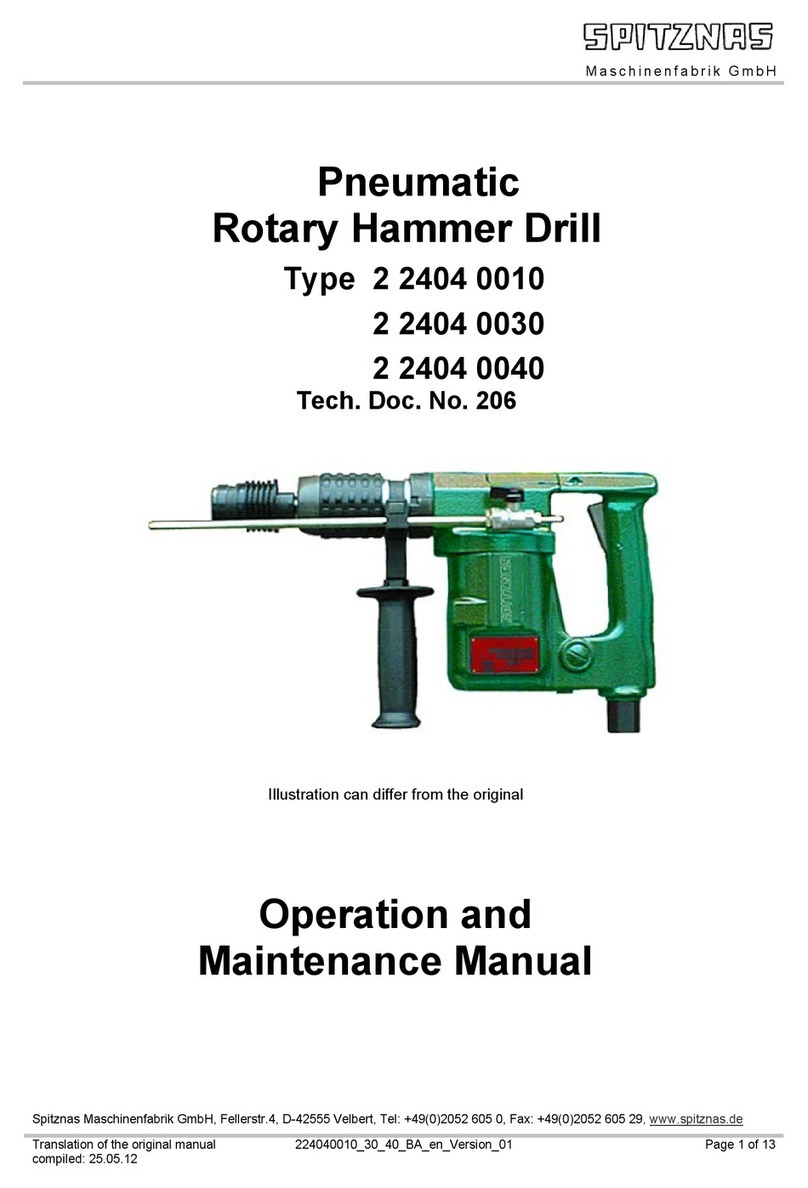Spitznas 2 2404 0040 User manual