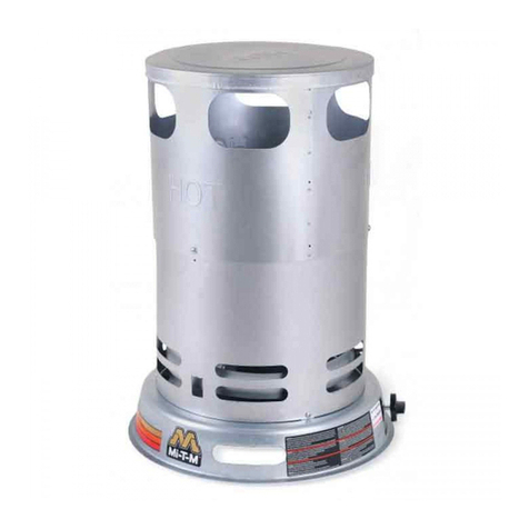 Mi-T-M Propane Convection Heater Operator's manual