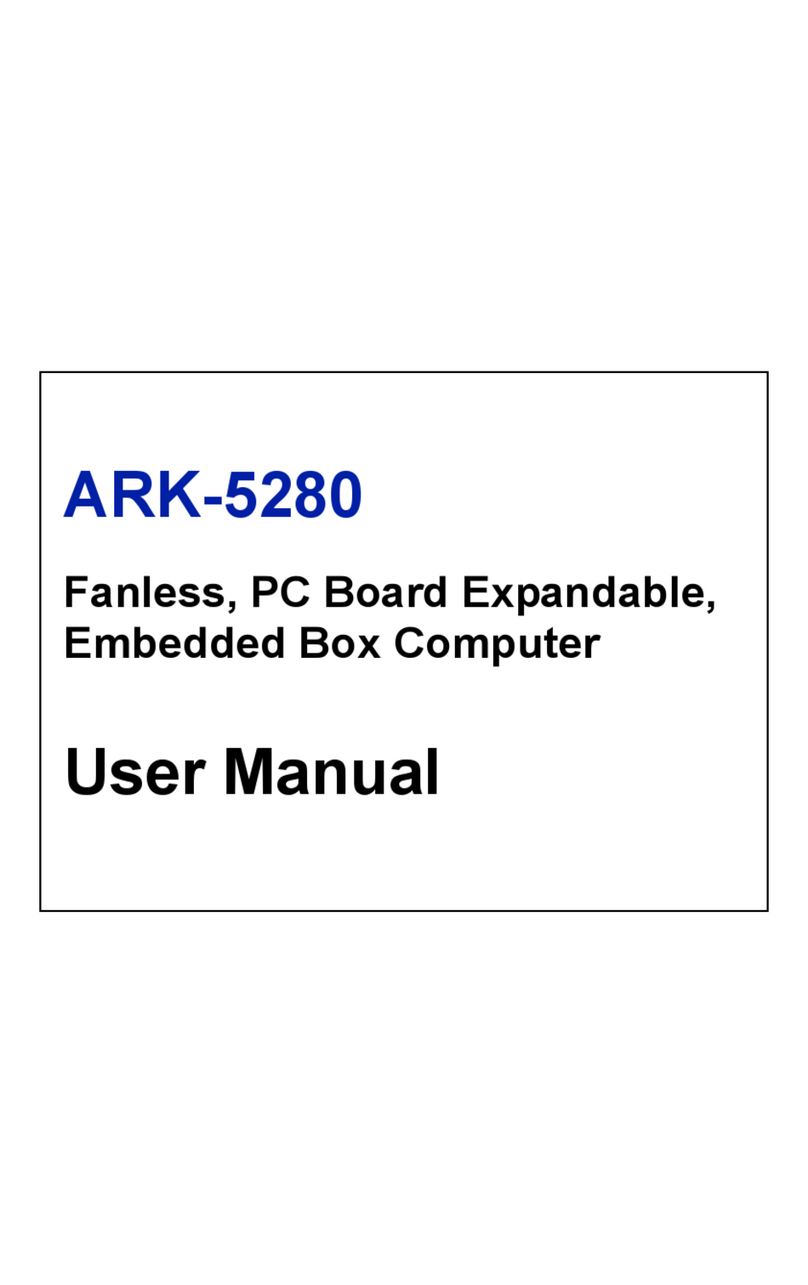 Advantech ARK-5280 Series User manual