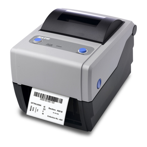 SATO CG412DT User manual