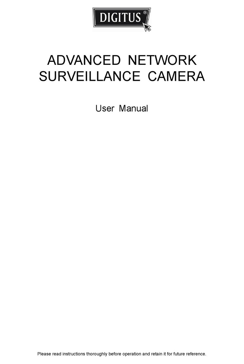 Digitus ADVANCED NETWORK SURVEILLANCE CAMERA user manual