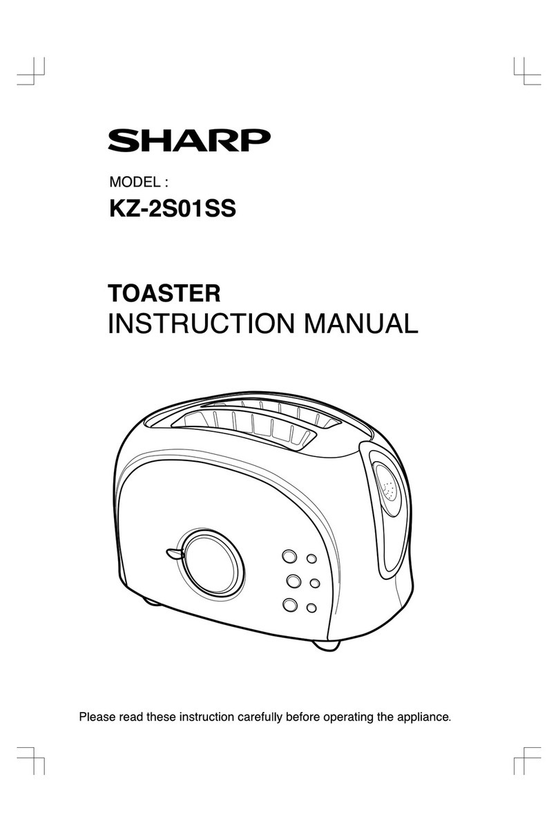 Sharp KZ-2S01SS instruction manual