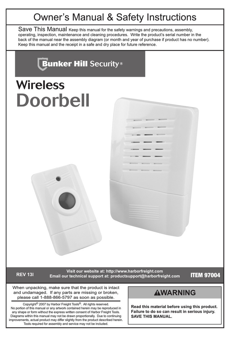 Bunker Hill Security 97004 owner's manual