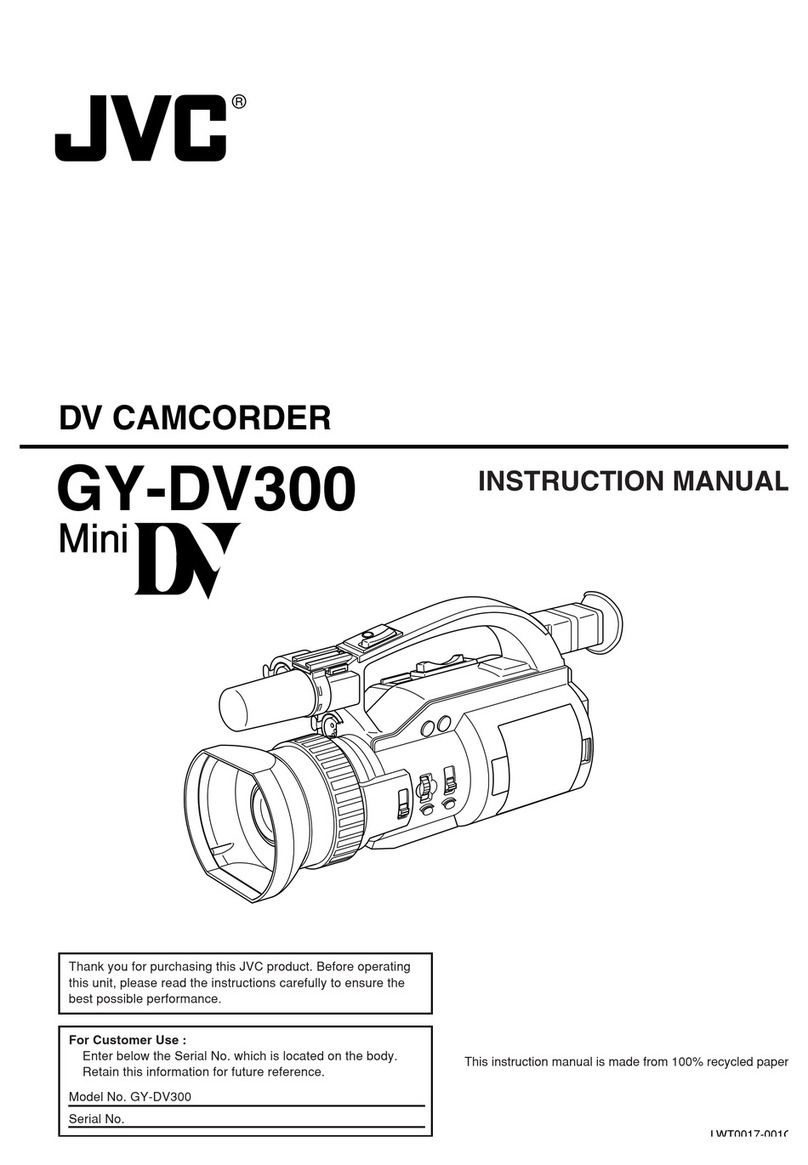 JVC Streamcorder GY-DV300 User manual