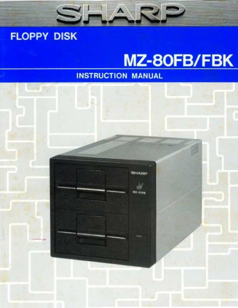 Sharp MZ-80FB/FBK User manual