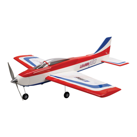 E-FLITE Leader 480 ARF User manual