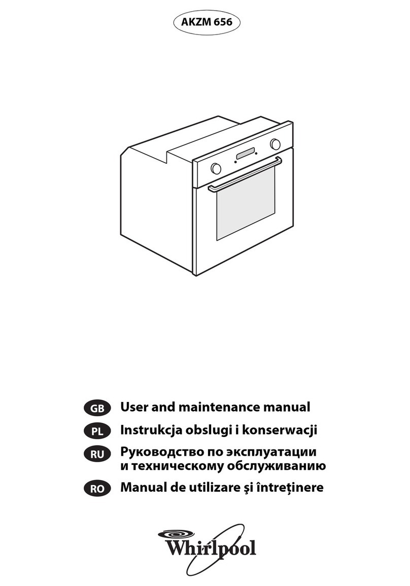 Whirlpool AKZM 656 User and maintenance manual