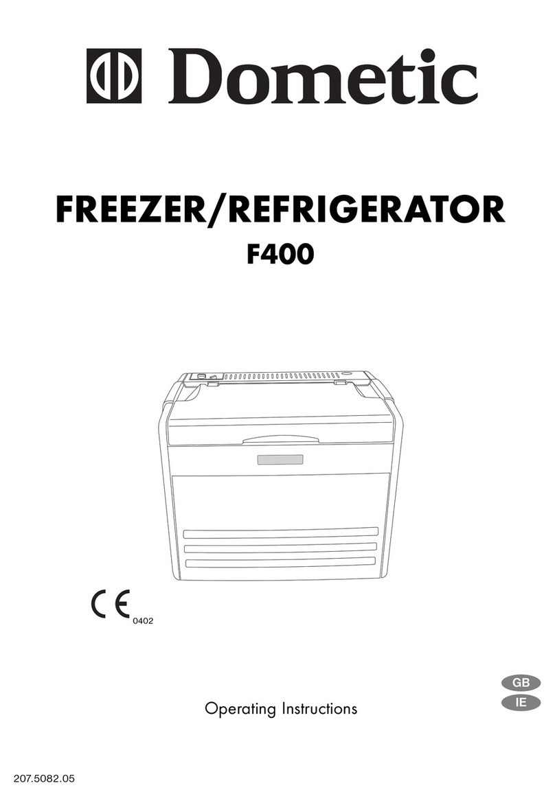Dometic F400 operating instructions