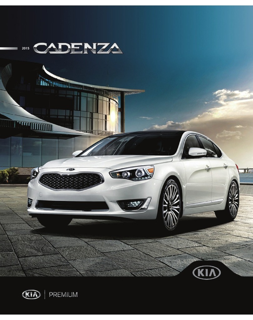 Kia 2015 Cadenza Brochure & specs
