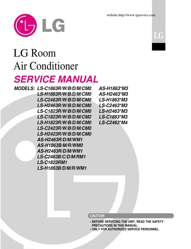 LG LS-C1863R/W/B/D/M/CM0 User manual