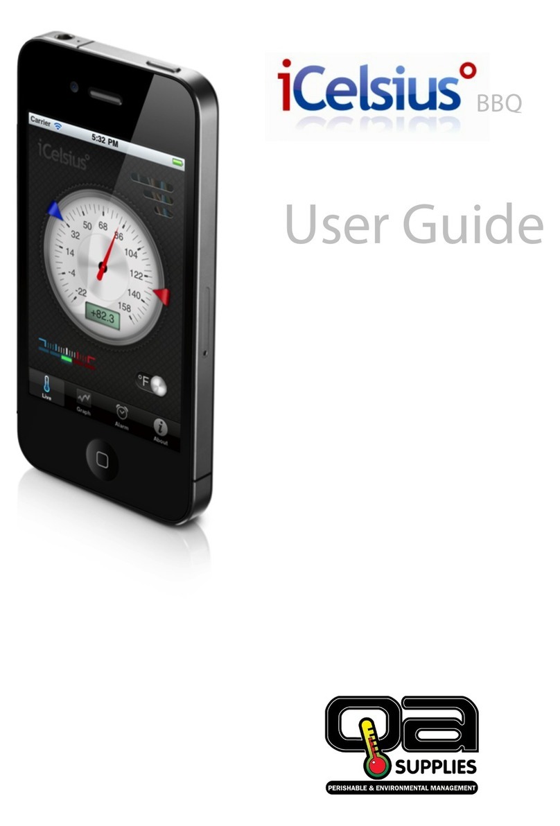 QA Supplies iCelsius BBQ user guide