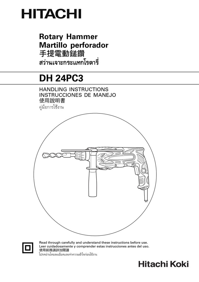 Hitachi DH 24PC3 User manual