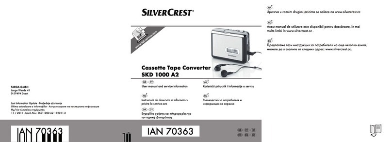 Silvercrest SZW 1000 A2 User manual